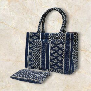 Navy Tote Bag