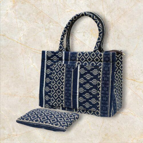 Navy Tote Bag