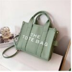 Trendy Tote With Sling - Green
