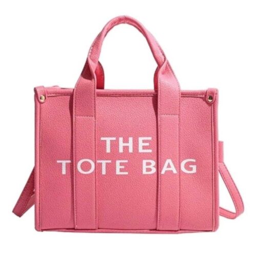 Trendy Tote With Sling - Pink