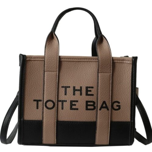Trendy Tote With Sling Khaki