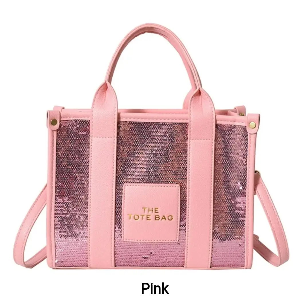 Glittery Pink Bag