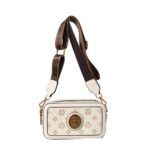 Trendy premium crossbody sling bag white