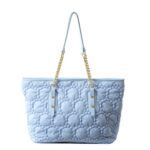 Premium Quilted bag blue