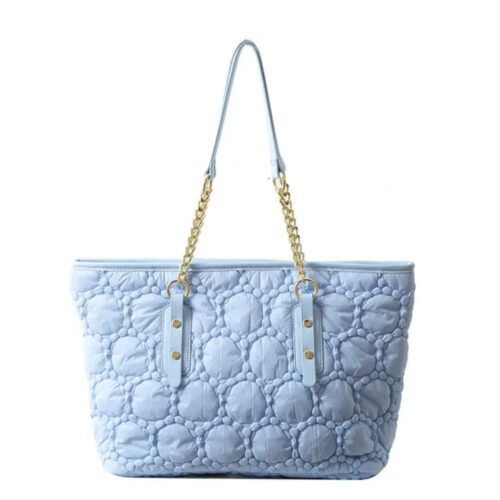Premium Quilted bag blue