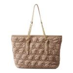 Premium Quilted bag white
